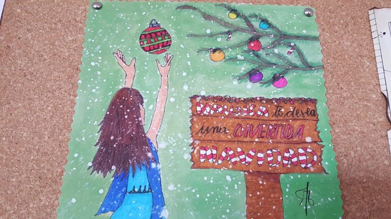 Alicia y Nausícaa os desean feliz Navidad